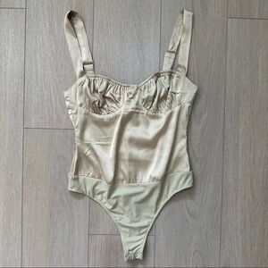 danielle bernstein by we wore what silk body suit size 2